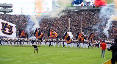 Pat Dye Field inside Jordan-Hare Stadium (Photo by USA Today)