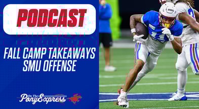 podcast-smu-fall-camp-takeaways-on-offense-derrikk-thompson-interview