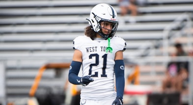 West York safety Julius Fuentes-Bream during a game