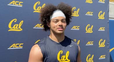 Cal outside linebacker Ryan McCulloch