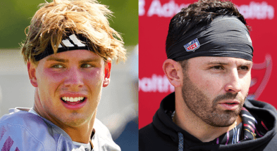 Arizona State QB Sam Leavitt, Baker Mayfield