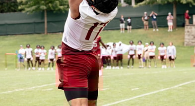 BC tight end Jeremiah Franklin