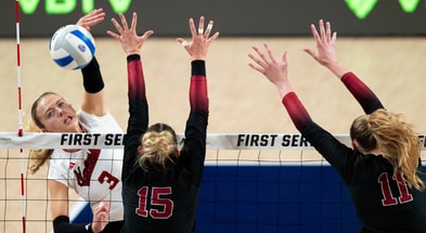 Nebraska volleyball Allie Sczech