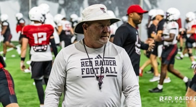 Texas Tech special teams coach Kenny Perry (photo by Pat Cockrell/RedRaiderSports.com)