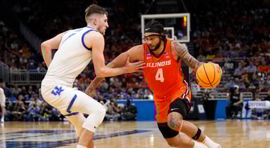 Illinois guard Kylan Boswell vs. Kentucky