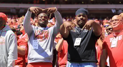 Cincere Johnson by Mick Walk -- Lettermen Row --