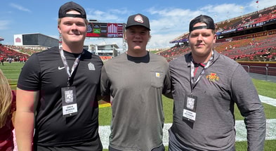 Owen Winder, Mason Bandhauer and Ethan Beckman