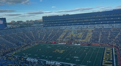 Michigan Wolverines football stadium. (Photo by Clayton Sayfie / TheWolverine.com)