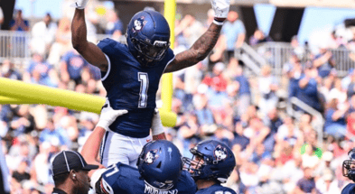 UConn Football wide receiver Skyler Bell