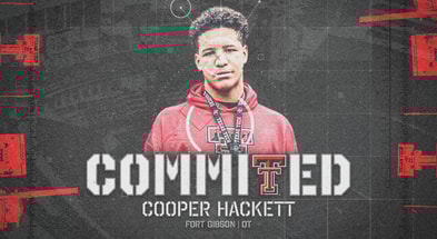 Cooper Hackett has committed to Texas Tech