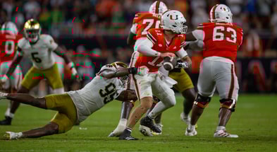 Notre Dame DE Bryce Young Miami QB Carson Beck