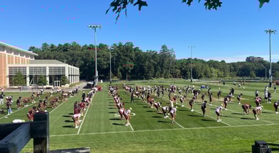 BC football practice Week 2 2025