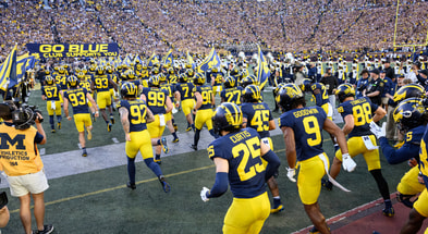 Michigan tunnel stadium the big house
