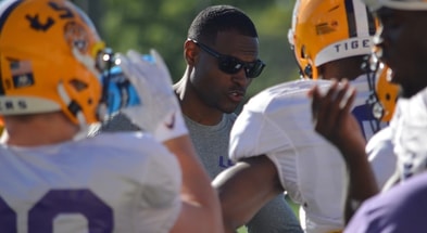 One of LSU's transfer wide receivers had surgery after the win vs. Clemson (Photo: On3)