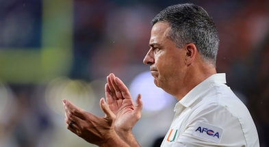 Miami coach Mario Cristobal