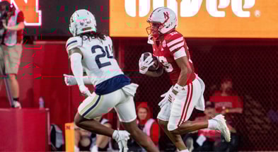 Nyziah Hunter Nebraska Akron football