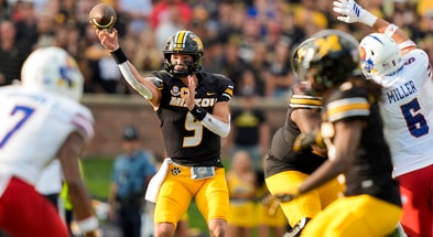 NCAA Football: Kansas at Missouri