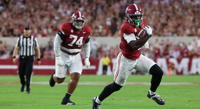 Alabama OL Kadyn Proctor and WR Germie Bernard