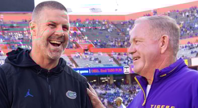 Florida HC Billy Napier, LSU HC Brian Kelly