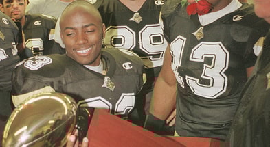 clopton and the trophy