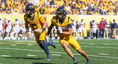West Virginia wide receiver Rodney Gallagher
