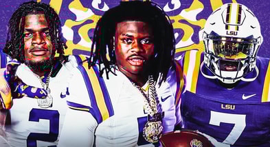How many current LSU commits are on the Visitor List for the SEC opener vs. Florida on Saturday?