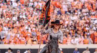 Oklahoma State spirit rider