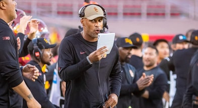 USC defensive coordinator D'Anton Lynn