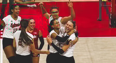 Nebraska volleyball Harper Murray, Allie Sczech