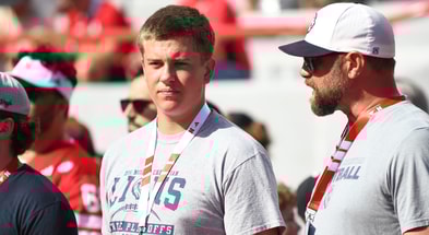 2028 OT Declan Heying at Nebraska