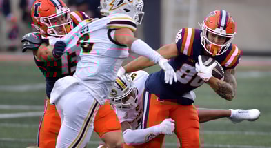NCAA Football: Western Michigan at Illinois