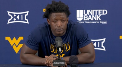 West Virginia defensive back Darrian Lewis