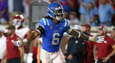 NCAA Football: Arkansas at Mississippi