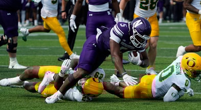 NCAA Football: Oregon at Northwestern