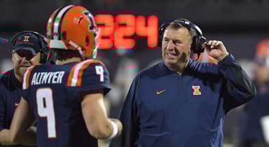 NCAA Football: Western Michigan at Illinois