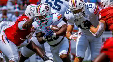 Omar Mabson (Photo by Matt Rudolph/AuburnSports)
