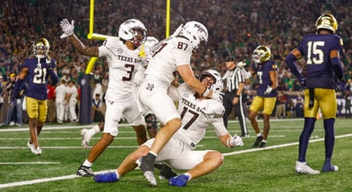 a&m touchdown notre dame