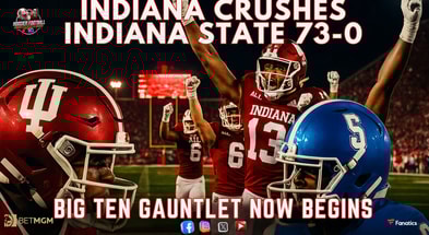 INDIANA CRUSHES INDIANA STATE 73-0