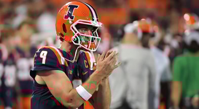 The biggest matchup of the week includes the Fighting Illini. (Photo by Ron Johnson-Imagn Images)