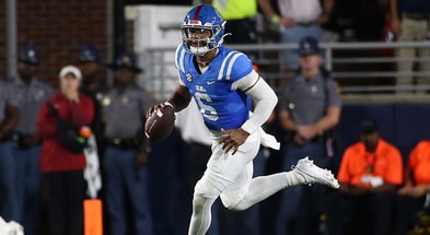 NCAA Football: Arkansas at Mississippi