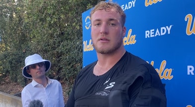 UCLA offensive lineman Garrett DiGiorgio