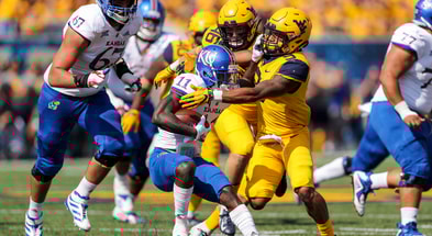 NCAA Football: Kansas at West Virginia