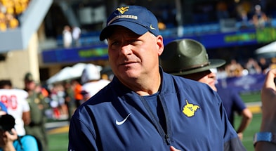 West Virginia head football coach Rich Rodriguez