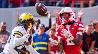 Jacory Barney Nebraska football 2025 Michigan