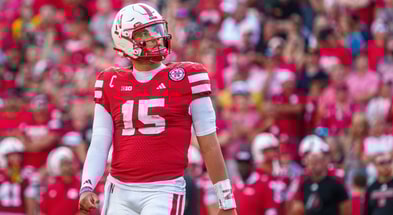 Nebraska football QB Dylan Raiola vs. Michigan
