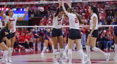 Nebraska volleyball Harper Murray, Bergen Reilly