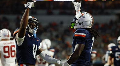 UVa WRs Trell Harris and Jahmal Edrine