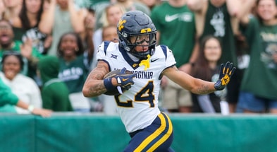 West Virginia wide receiver Rodney Gallagher