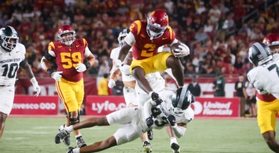 USC running back Waymond Jordan