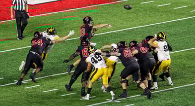 Rutgers Football quarterback Athan Kaliakmanis